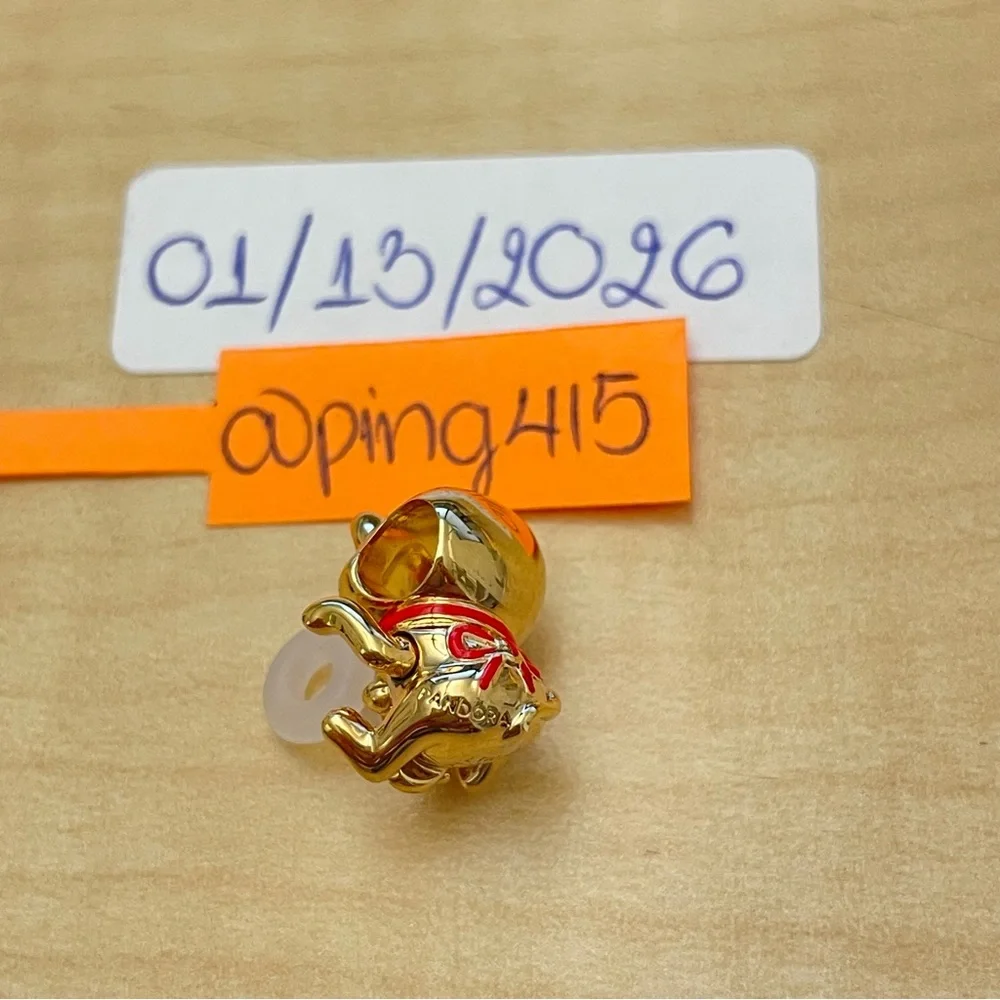 Pandora Shine Lucky Cat Charm - Picture 12 of 13